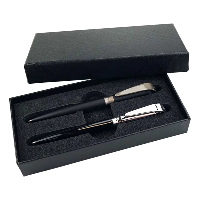 Premum Kilo Metal Pen Gift Set – Plastic Pens – available in black colour
