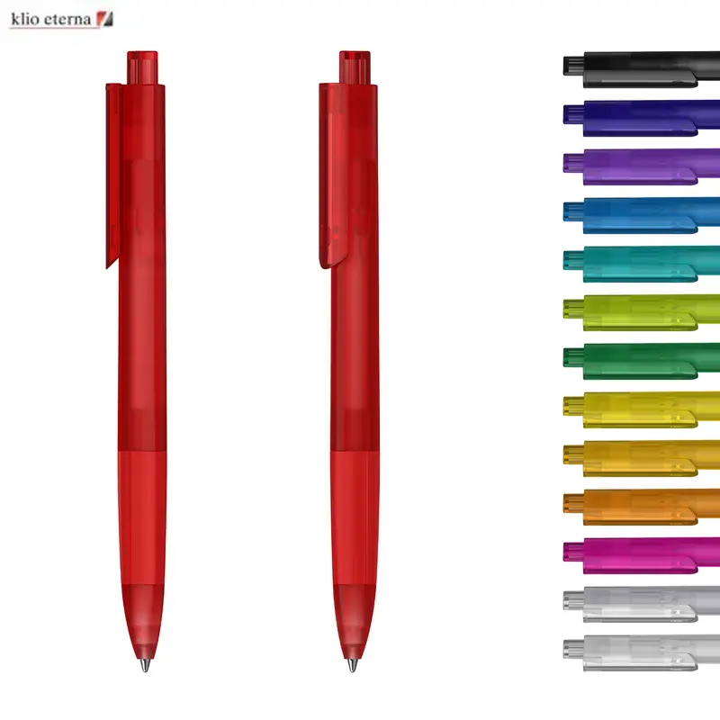 Tecto Softfrost Transparent – Plastic Pens – available in multi colour