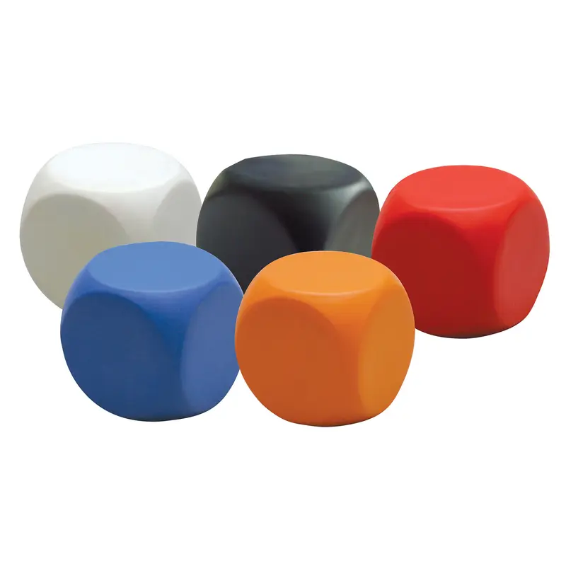 Stress Round Cube – Stress Shapes – available in black, blue, orange, red colours and 1 more