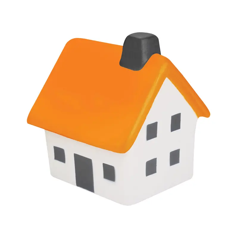 Stress House – Orange Roof – Stress Shapes – available in orange colour