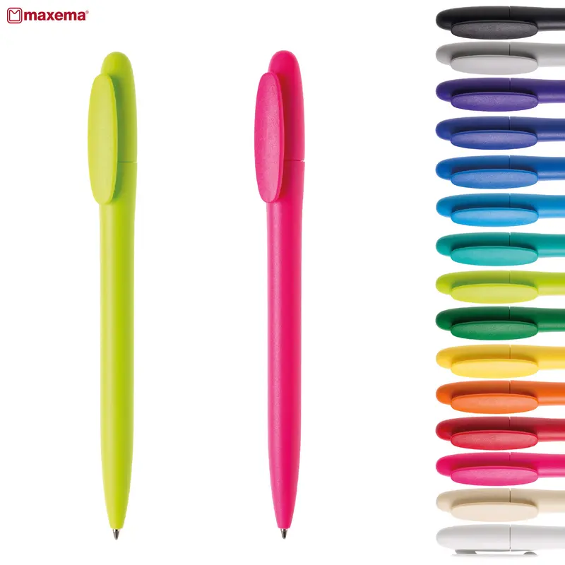 Bay P – Plastic Pens – available in beige, black, blue, green colours and 7 more