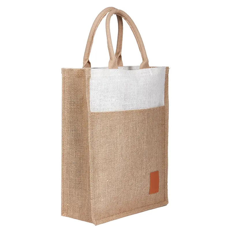 Scotch Jute Bag – Shoppers – available in beige colour