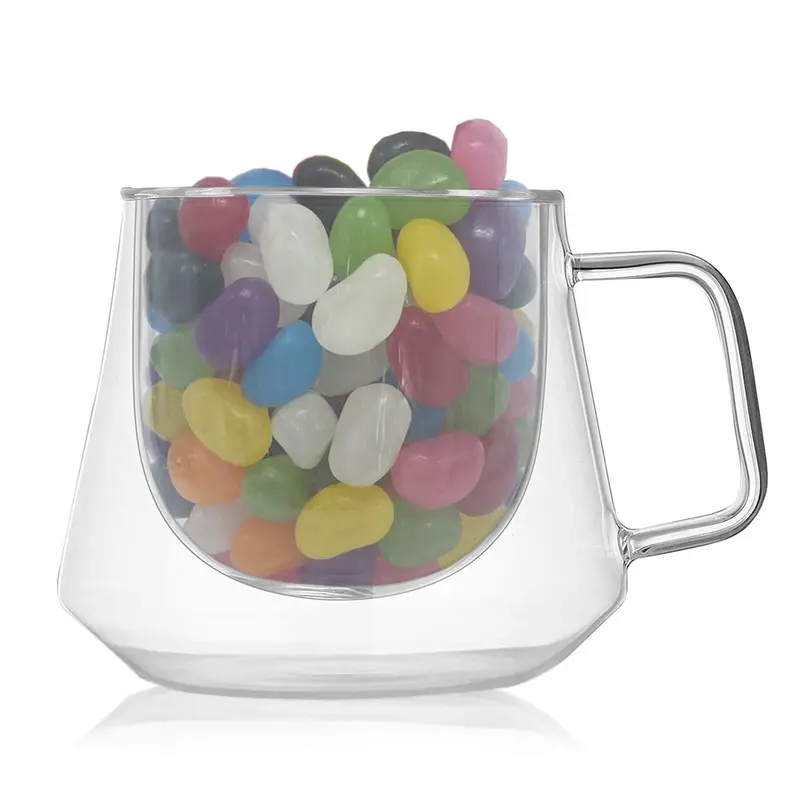 Jelly Bean In Diamond Coffee Cup – Travel Mugs – available in black, blue, green, orange colours and 5 more
