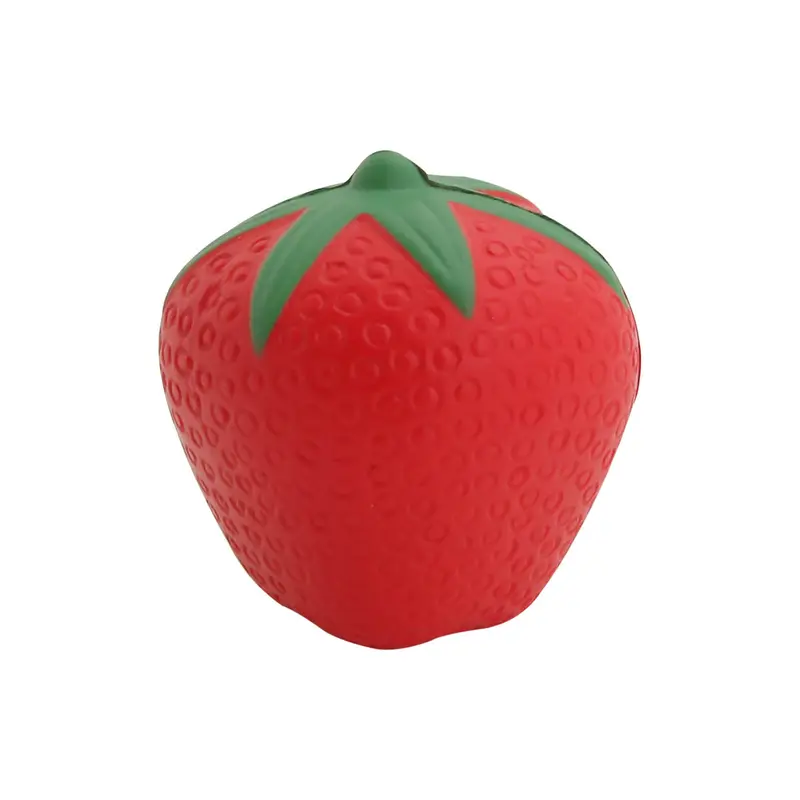 Stress Strawberry – Stress Shapes – available in red colour