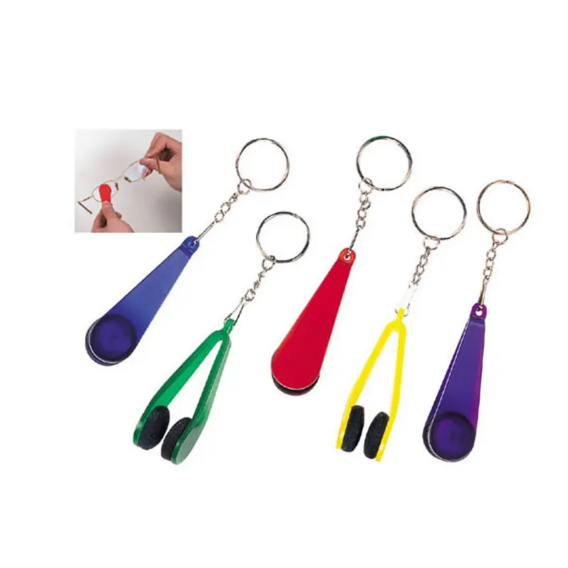 Glasses Cleaner – Cleaning Cloths – available in blue, green, red, yellow colours