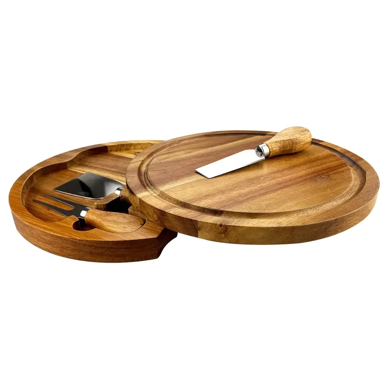 Exquisite Cheeseboard and Knife Set – Cheese Boards – available in beige colour