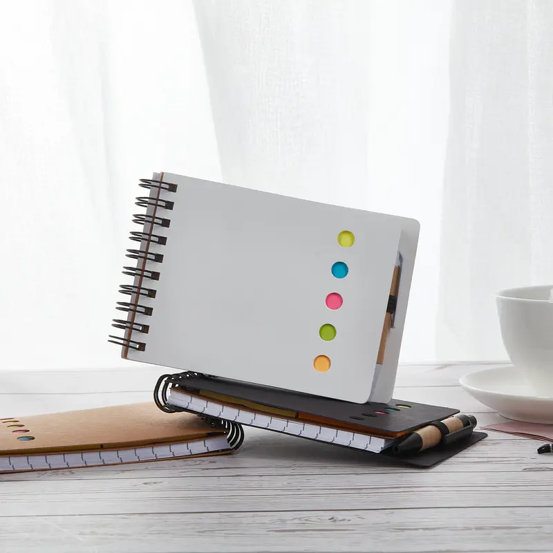 Jotty Sticky Note Pad – Notepads – available in black, brown, white colours