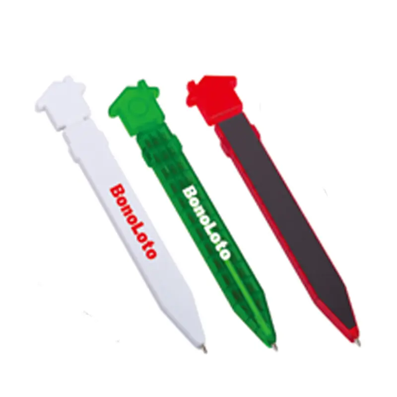 Ball Pen With Magnet – Novelty Pens – available in green, red, white colours