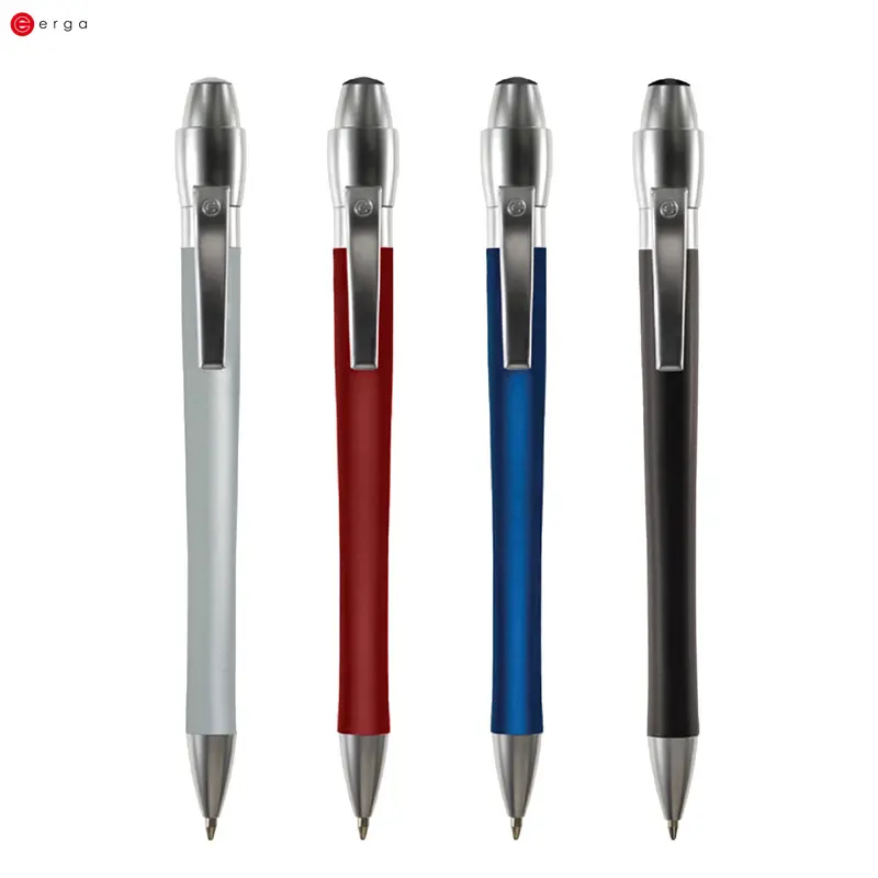 Aura Metal – Italy – Plastic Pens – available in black, blue, red, silver colours