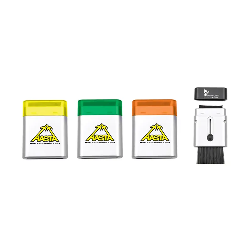 Computer Brush – Cleaning Cloths – available in black, green, orange, yellow colours