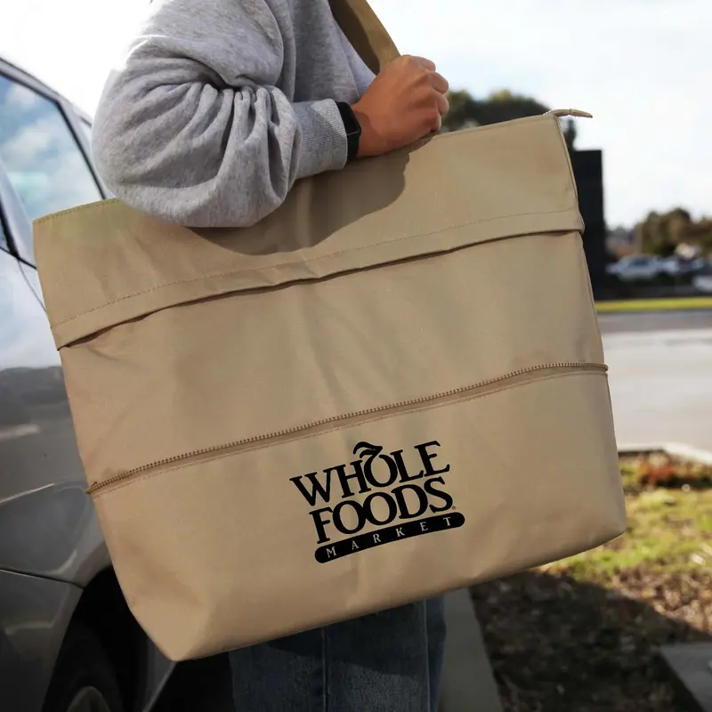 Ghana Extendable Shopping Bag – Shoppers – available in beige colour