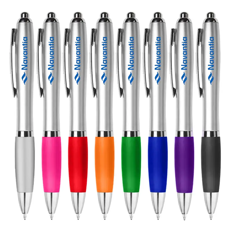Pizzaz – Plastic Pens – available in black, blue, green, orange colours and 4 more