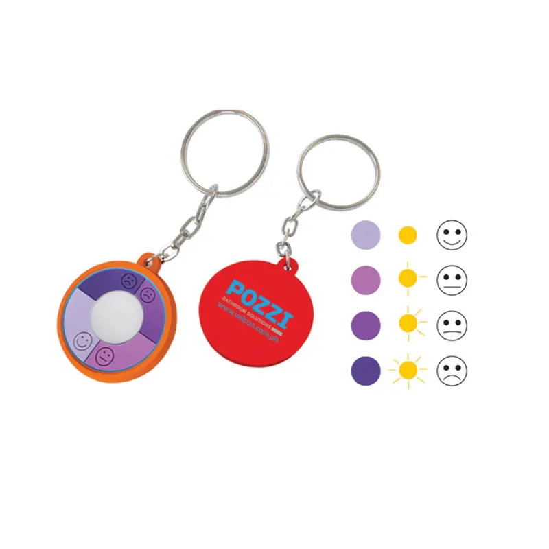 UV Checker – Keyrings – available in black, blue, green, orange colours and 2 more