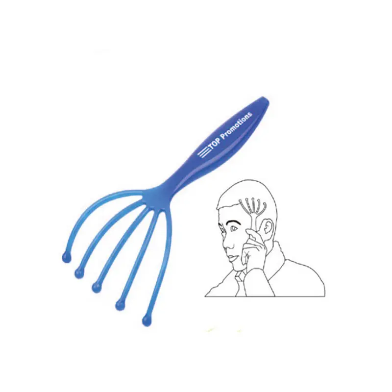 Head Massager – Head Massagers – available in blue, green, red, yellow colours