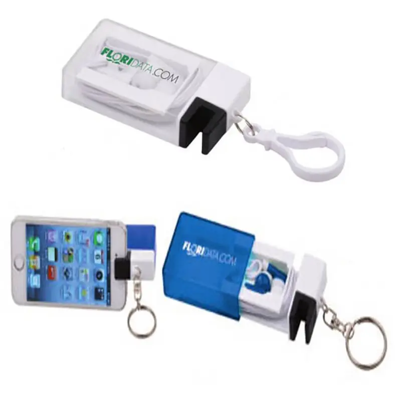 Earbuds in Case – Earbuds – available in black, blue, red, white colours