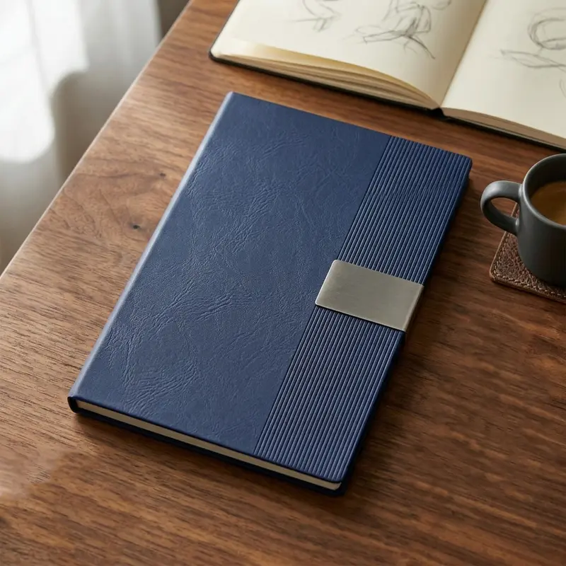 Vienna Notebook A5 – Notebooks – available in black, blue, brown colours
