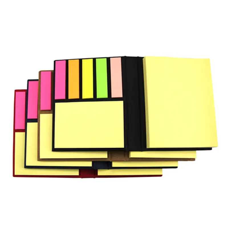 Handy Sticky Note Pad – Sticky Notes – available in black, blue, brown, red colours
