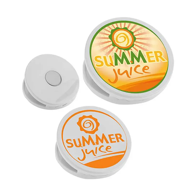 Fridge Magnet Clip Round – Fridge Magnets – available in white colour