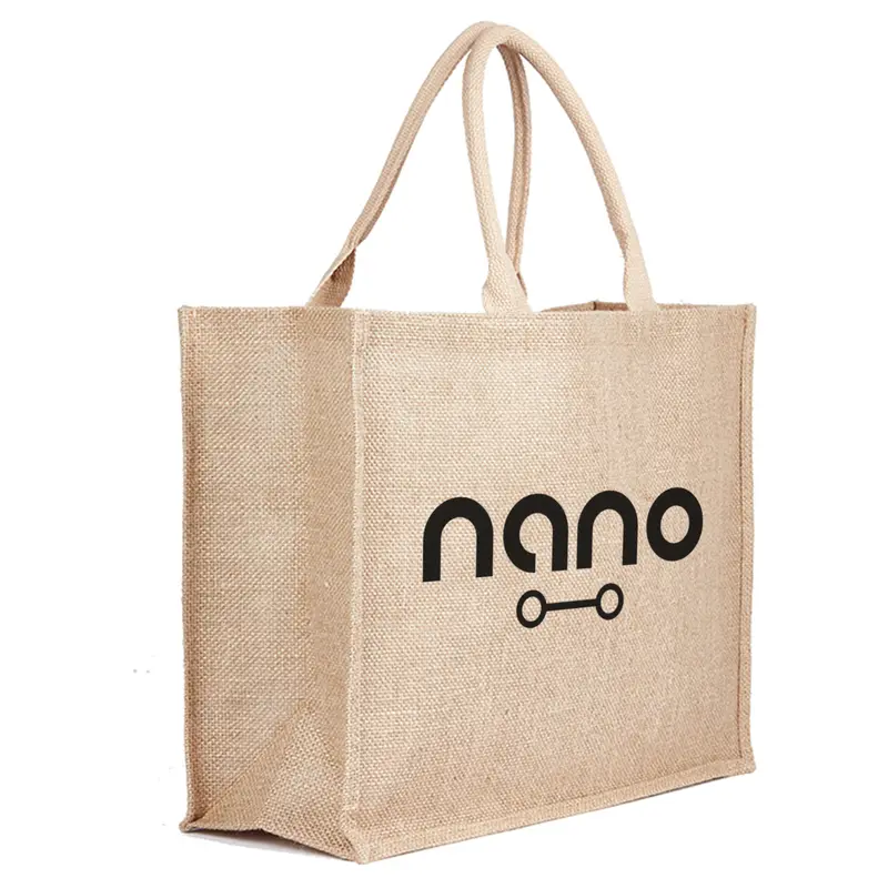 Jute Bag Natural – Shoppers – available in beige colour