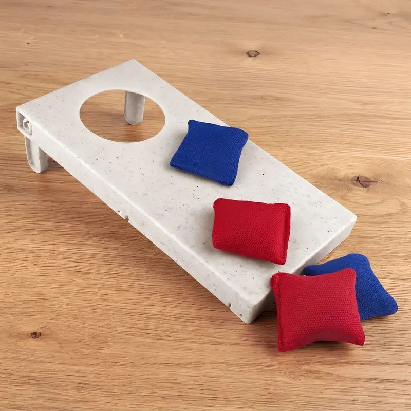 Wheat Straw Cornhole – Games – available in beige colour