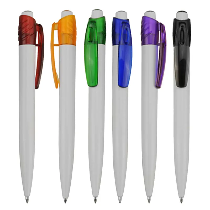 Flirt – Plastic Pens – available in black, blue, green, orange colours and 2 more
