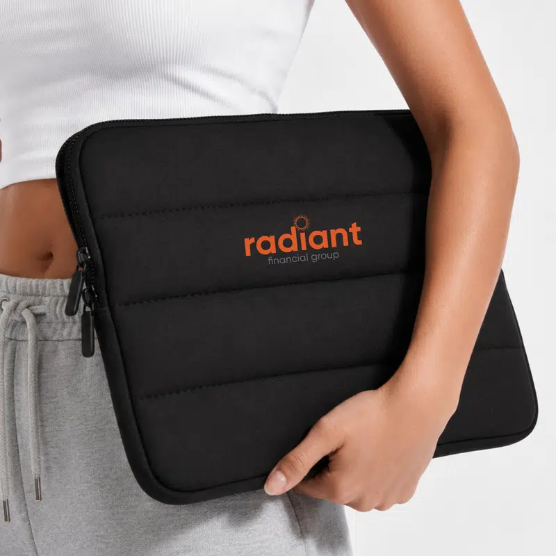 Bubble Neoprene Laptop Sleeve 14 inch – Pouches – available in black colour