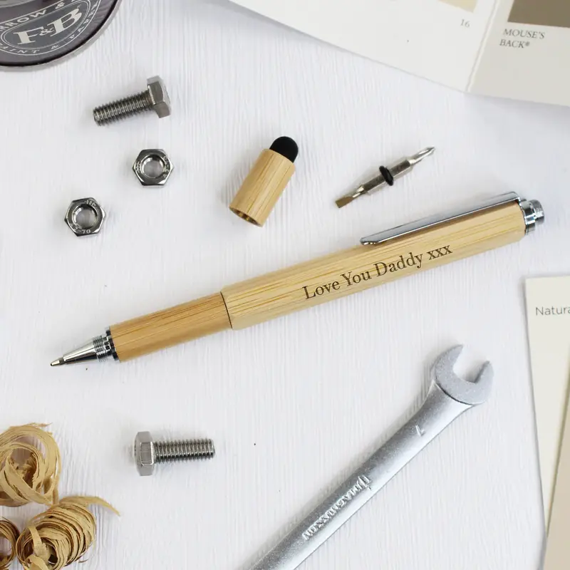 Bamboo Tool Pen – Misc Pens – available in beige colour