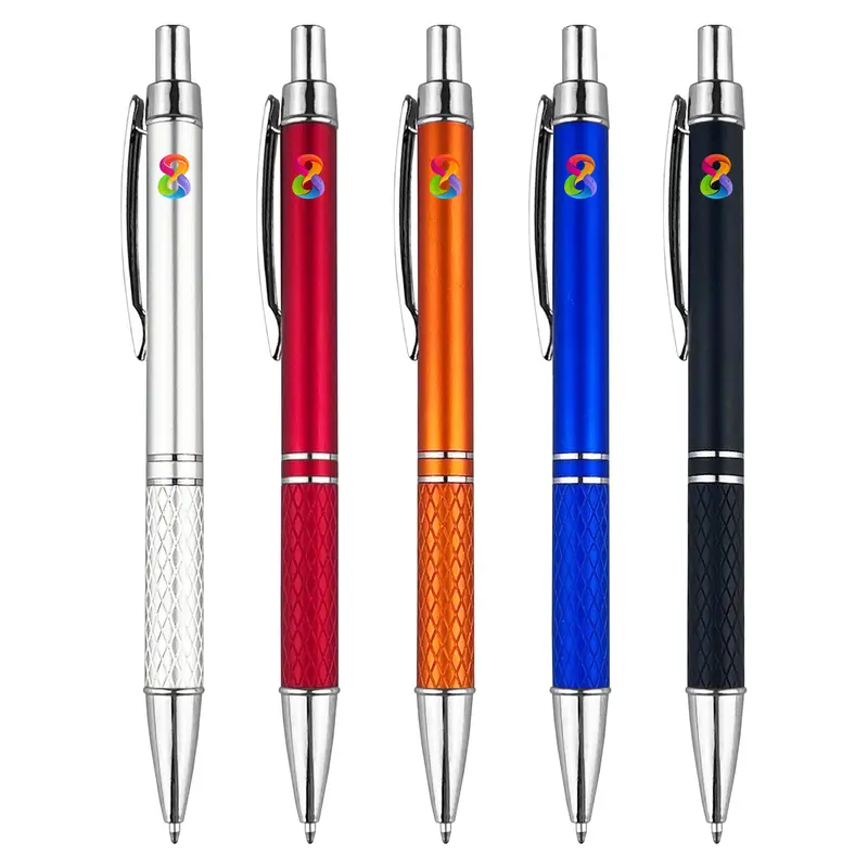 Interwell – Plastic Pens – available in black, blue, orange, red colours and 1 more