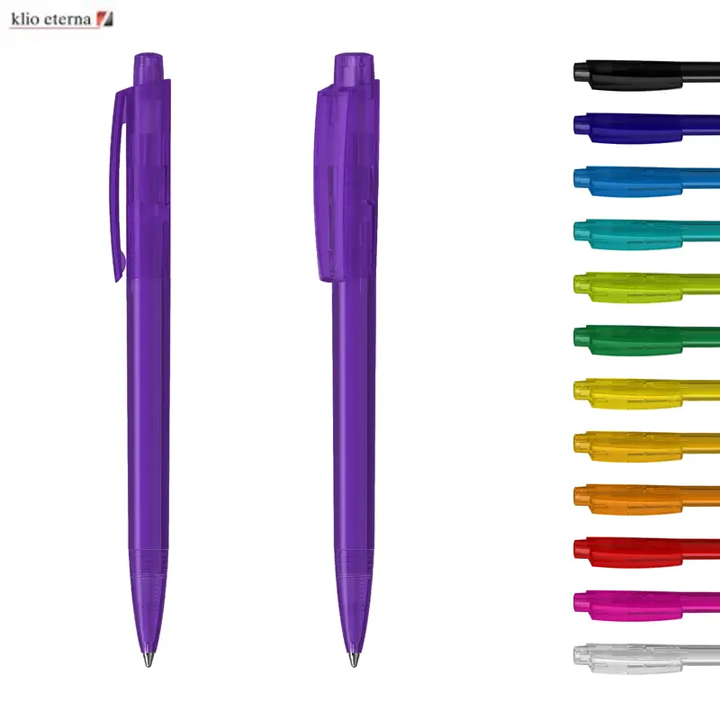 Zeno Transparent – Plastic Pens – available in multi colour