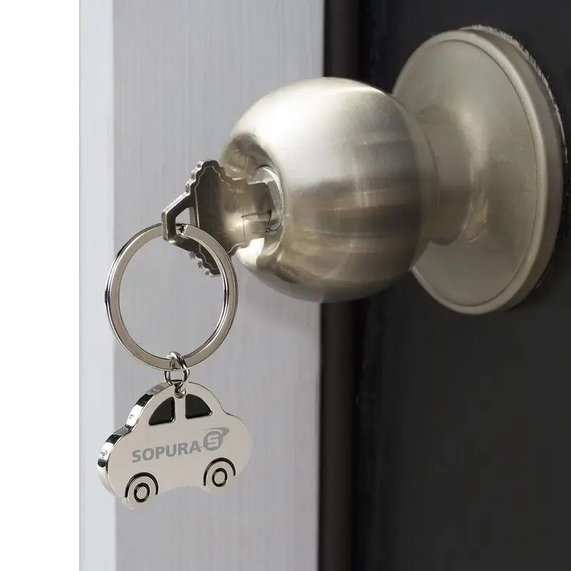Bubble Car Key Ring – Keyrings – available in silver colour