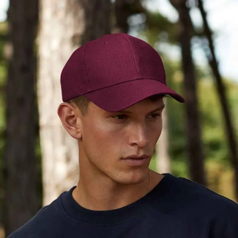 Four Seasons 6 Panel Heavy Cotton Cap – Baseball Caps – available in black, blue, brown, grey colours and 4 more