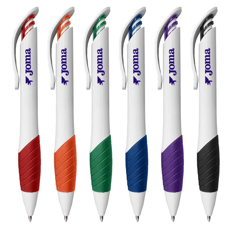 Style – Plastic Pens – available in black, blue, green, orange colours and 2 more