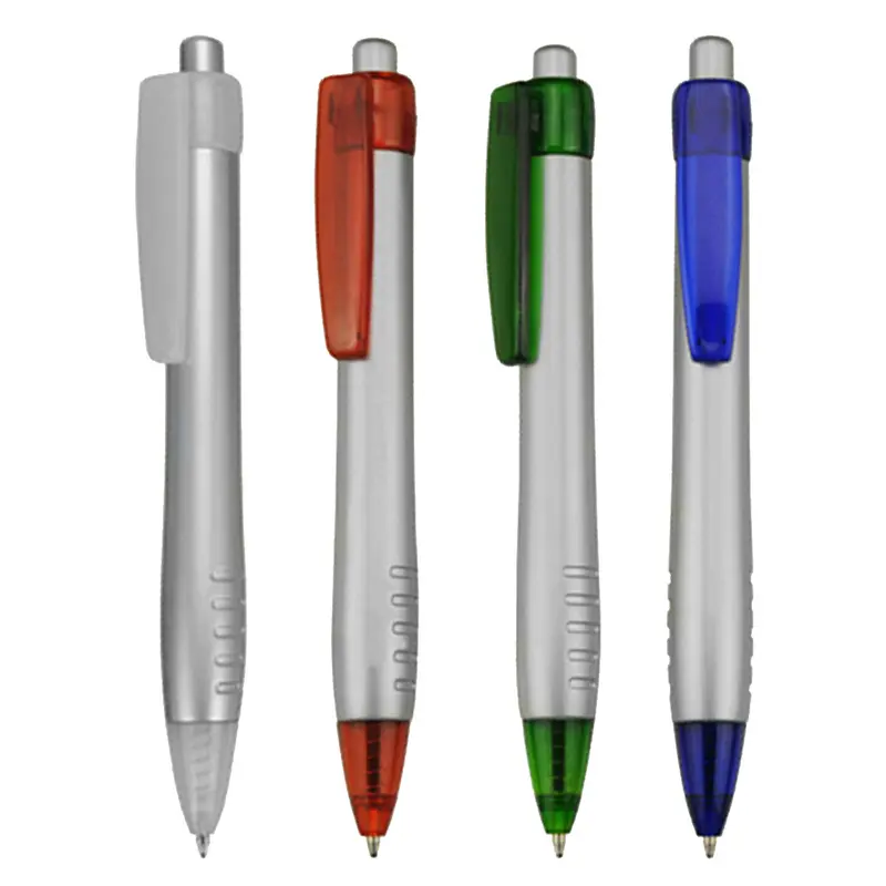 Classic – Plastic Pens – available in blue, green, red, white colours