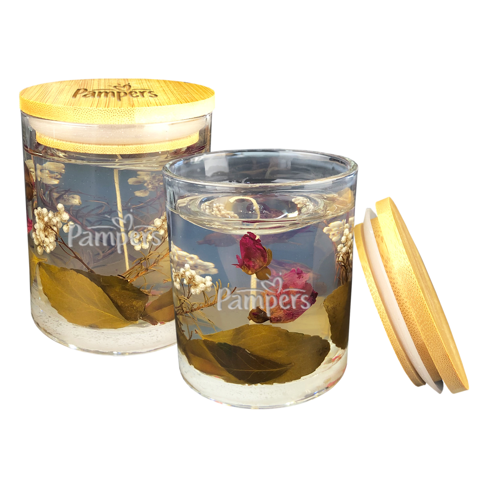 Floral Candle