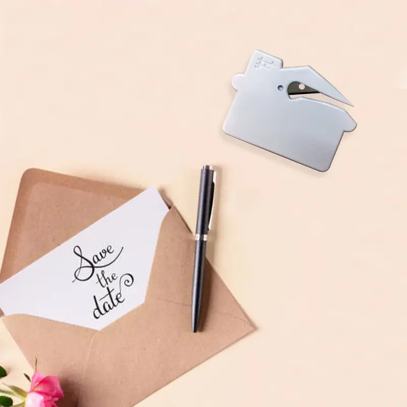 House Shape Letter Opener – Misc Office – available in white colour