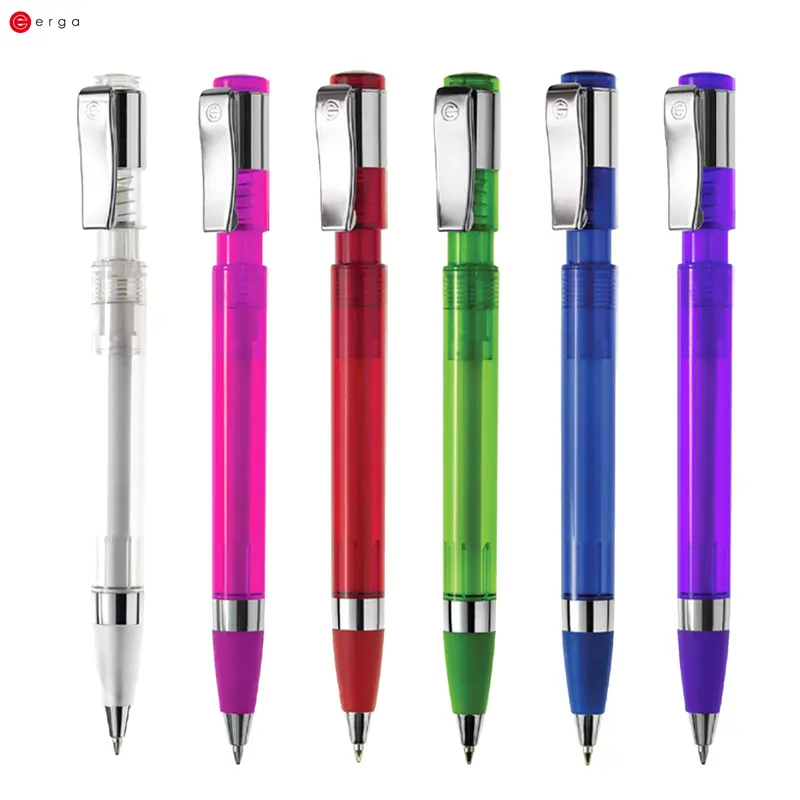 E-Pen – Plastic Pens – available in blue, green, pink, purple colours and 2 more