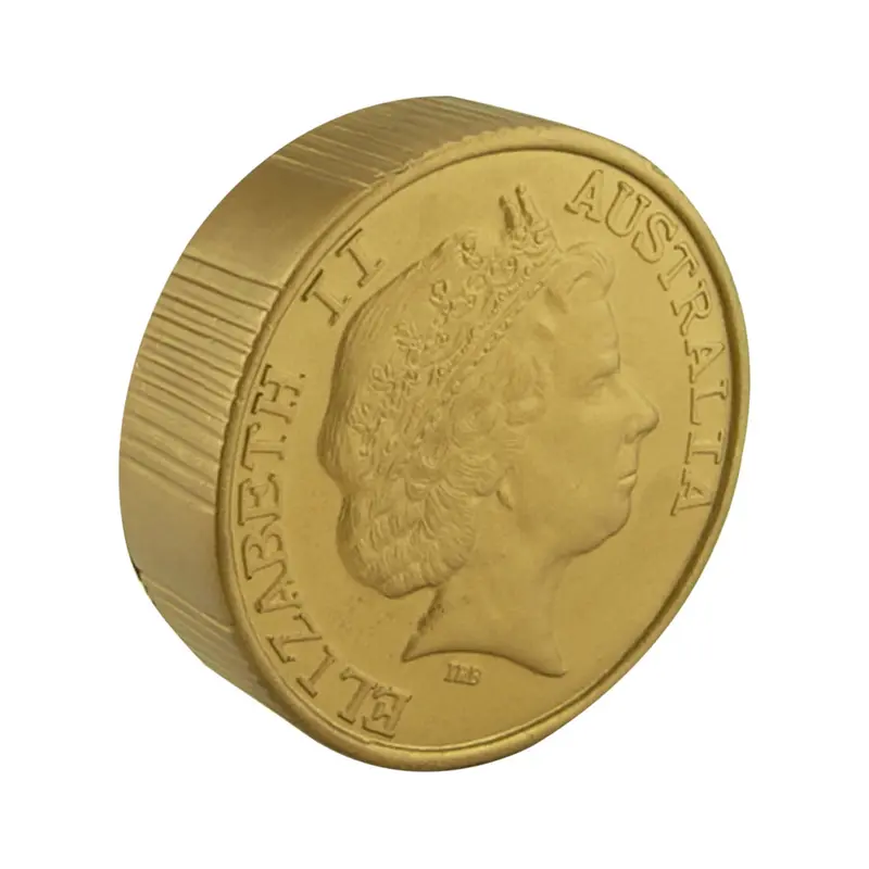 Stress Coin – Gold – Stress Shapes – available in gold colour