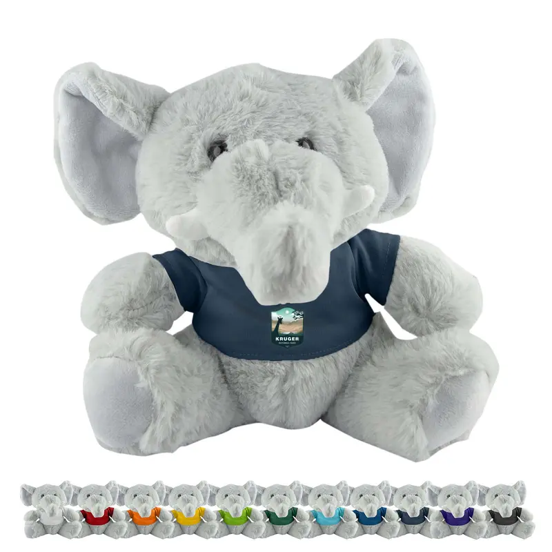 Elephant Plush – Soft Toys – available in grey colour