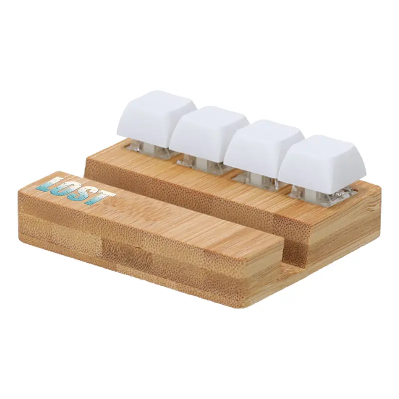 Bamboo Stand Keyboard Stress Reliever – Stress Shapes – available in beige colour