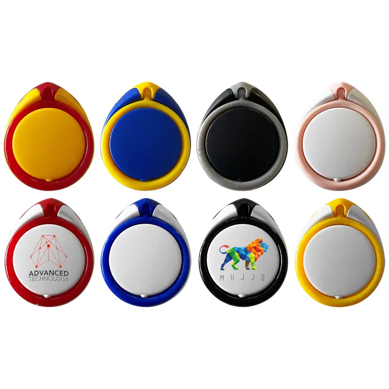 I-Stand Ring – Phone Stands – available in black, blue, white, yellow colours