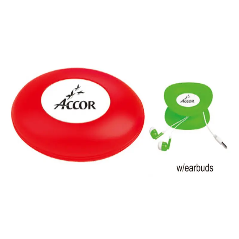 Earbuds In Case – Earbuds – available in green, red colours