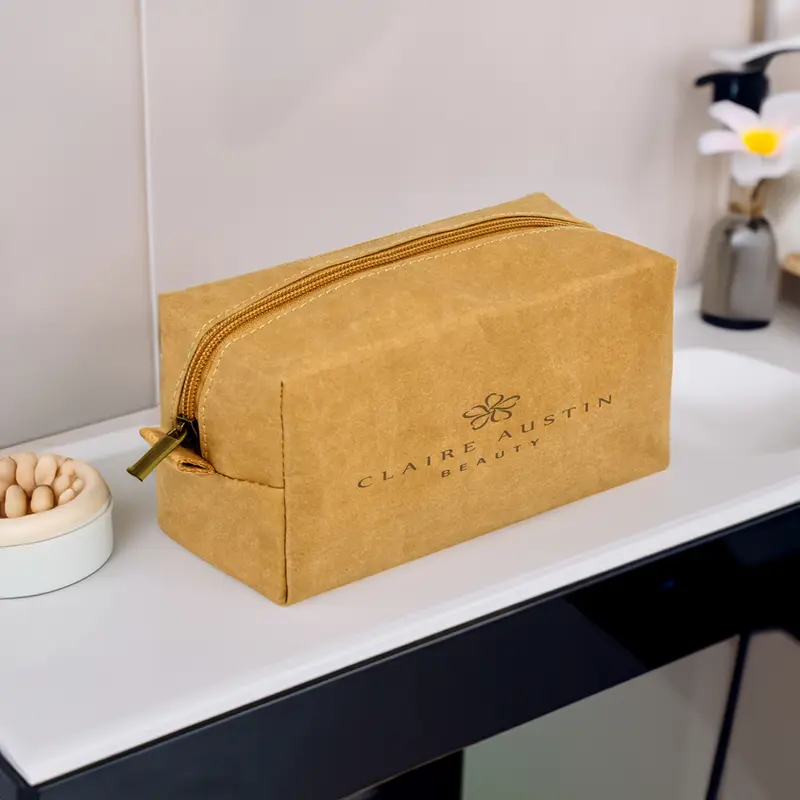 Cosmetic Kraft Paper Bag – Paper Bags – available in brown colour