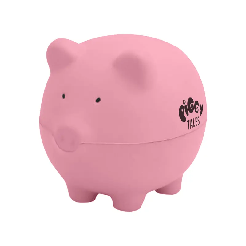 Stress Pig – Stress Shapes – available in pink colour