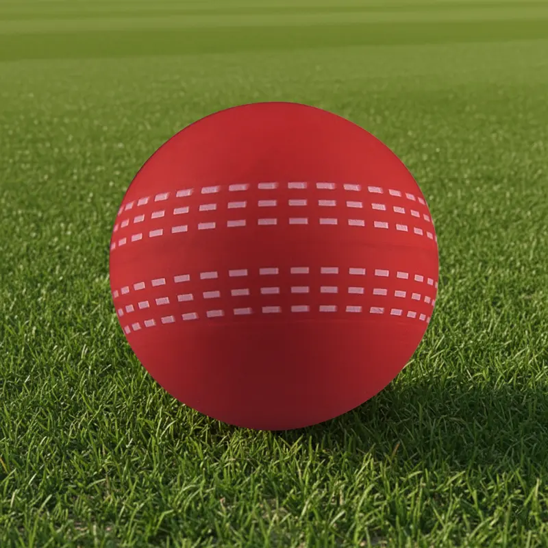 High Bounce Cricket Ball – Sports Gear – available in red, white colours