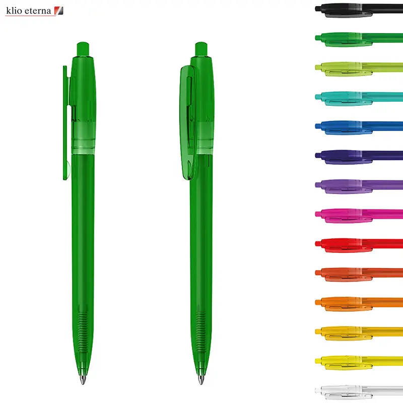 Klix Transparent – Plastic Pens – available in multi colour