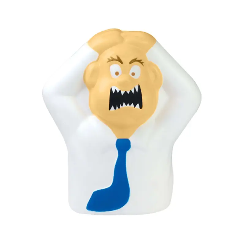 Stress Boss – Stress Shapes – available in white colour
