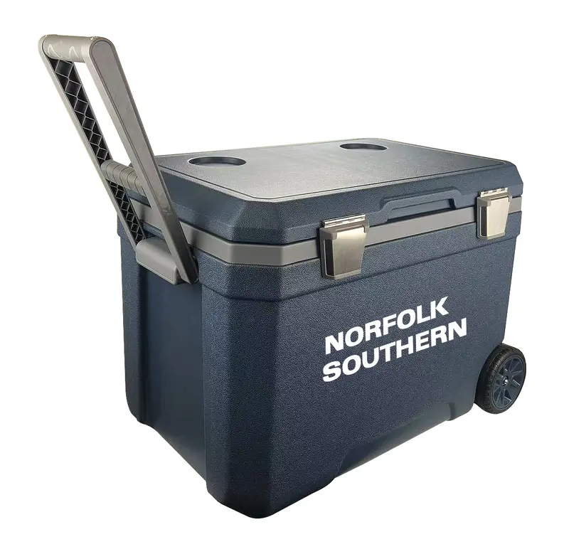 Prescott Rolling Cooler Box 45L – Cooler Bags – available in blue colour