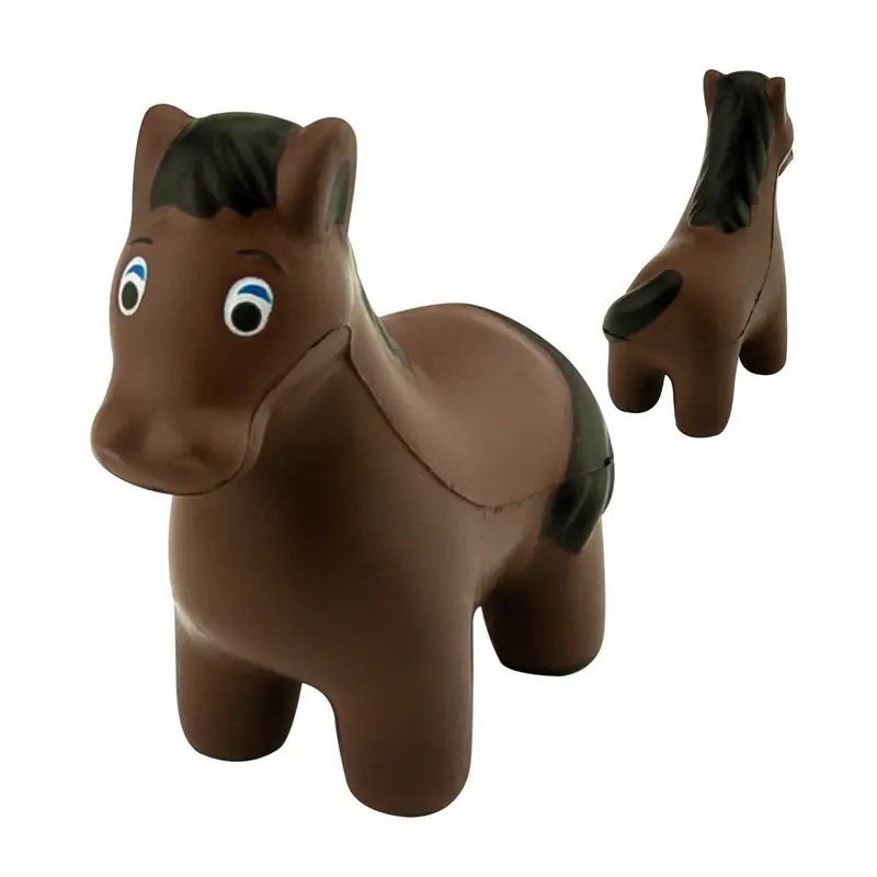 Stress Horse – Stress Shapes – available in brown colour