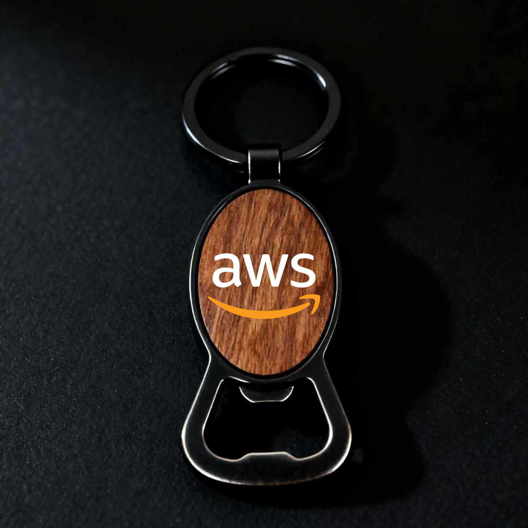 Autumn Wood Bottle Opener – Round