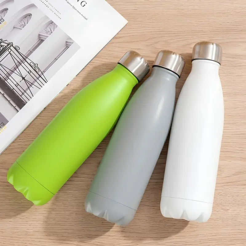 Komo Matt Metal Drink Bottle – Drink Bottles – available in black, blue, green, grey colours and 4 more